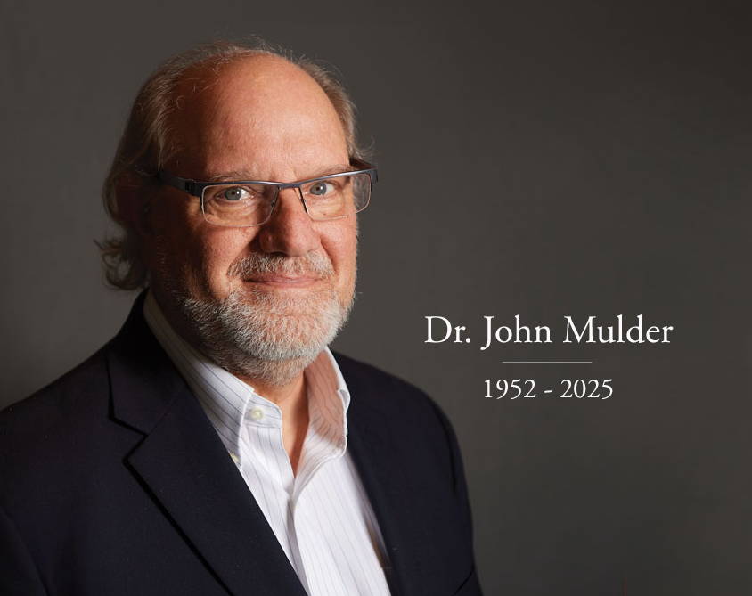 Honoring the Life & Legacy of Dr. John Mulder